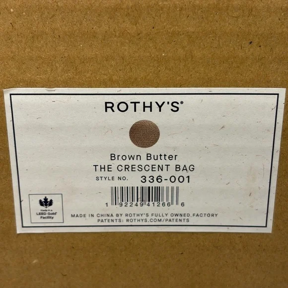 Rothy's Brown Butter The Crescent Bag - Picture 5 of 5